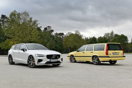Volvo V60 T8 Volvo 850 T5-R - Zwei Sportler von Volvo im Vergleich