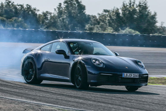 Porsche 911 Erprobung