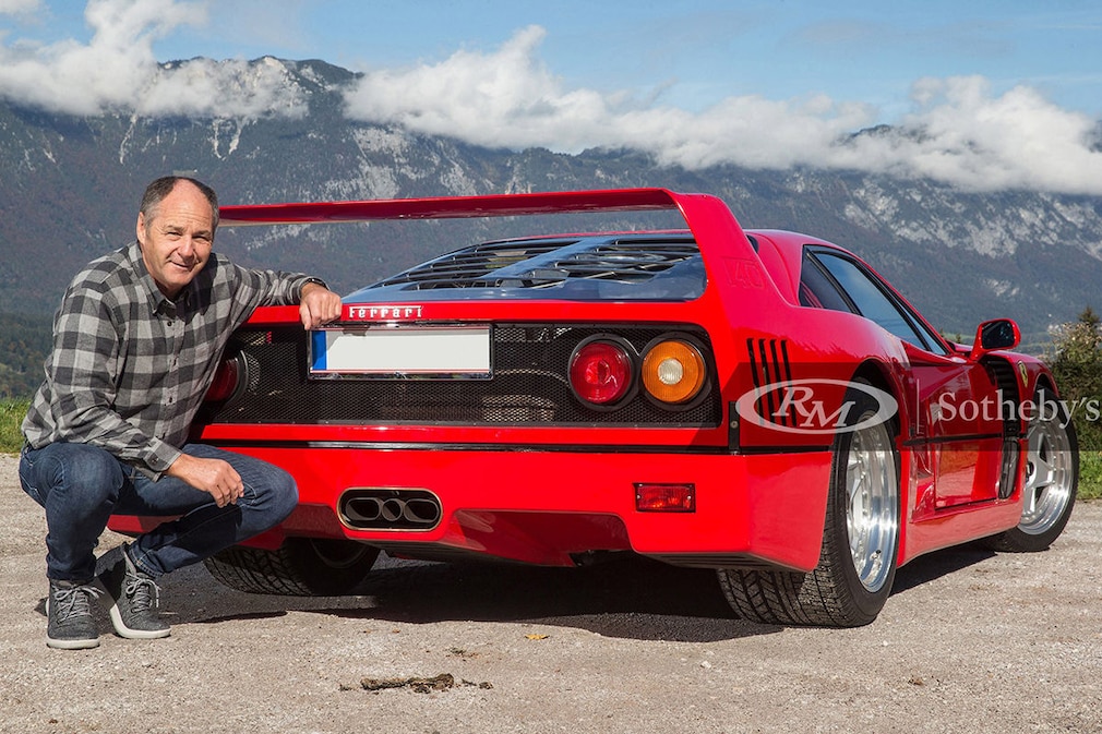 DTM: Gerhard Berger verkauft seinen Ferrari F40