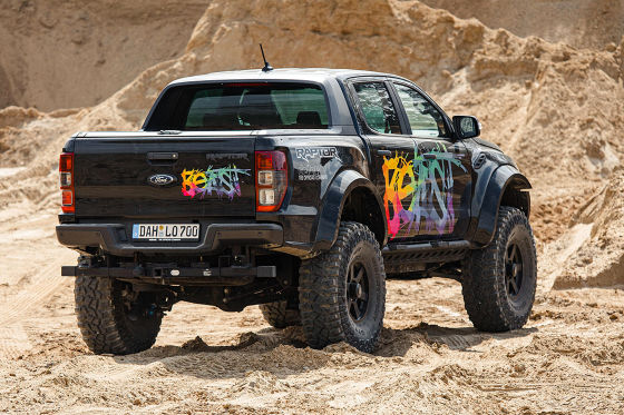Heftiges Offroad-Tuning für den Ford Ranger Raptor von delta4x4