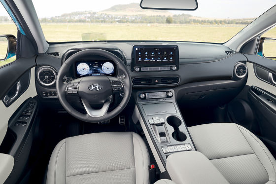 Hyundai Kona Elektro Facelift 2021 ladt 7 Minuten schneller AUTO BILD