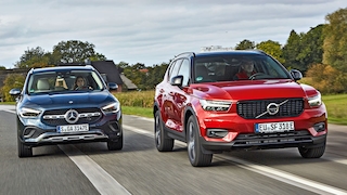 Mercedes GLA Volvo XC40