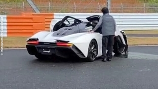 McLaren Speedtail: Unfall, Crash, Fail