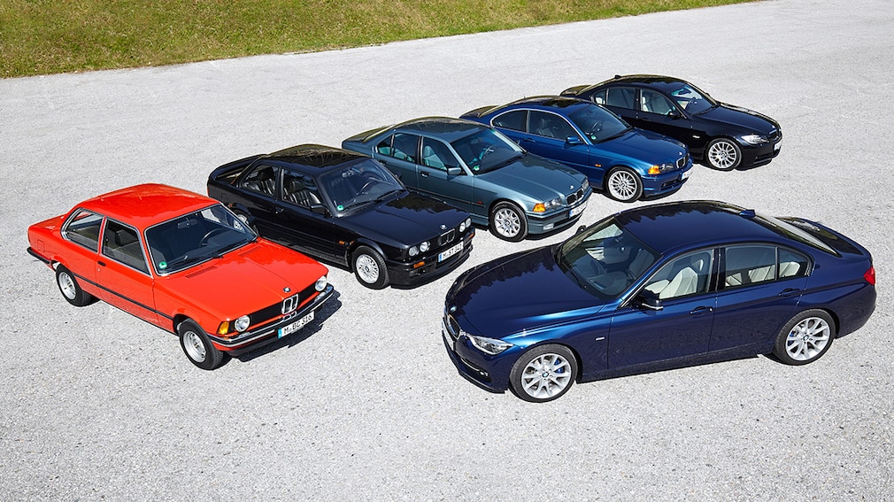 BMW 3er 40 Jahre 