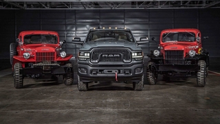 1946 Dodge Power Wagon, 2021 Ram Power Wagon 75th Anniversary Edition, 1946 Dodge Power Wagon Wrecker