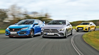 Audi S3 Honda Civic Type R Mercedes-AMG A 35