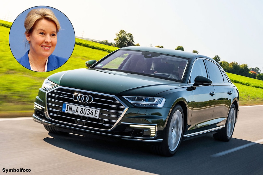 Politiker und ihre Dienstwagen - Audi A8 L 60 TFSI e Franziska Giffey