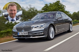 Politiker und ihre Dienstwagen - BMW 730Ld Michael Kretschmer