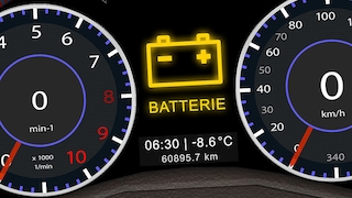 Auto Batterie Display