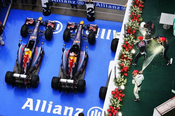 Meilensteine aus 300 GP dreimal war Vettel dabei