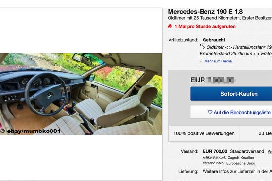 Mercedes-Benz 190 E 1.8