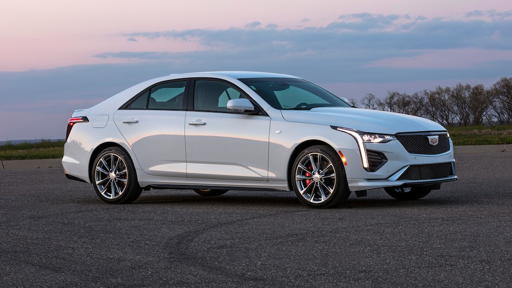 Cadillac CT4 mit falscher Modellbezeichnung