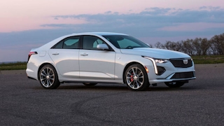 Cadillac CT4 mit falscher Modellbezeichnung