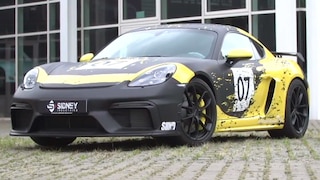 Auffälliger Look für einen Cayman GT4