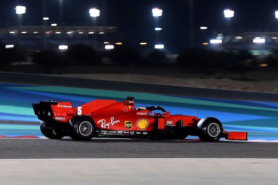 Vettel singt am Funk