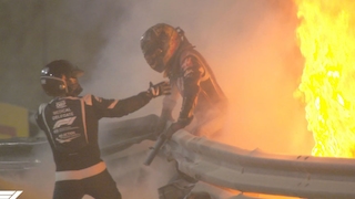 Formel 1: Feuerunfälle