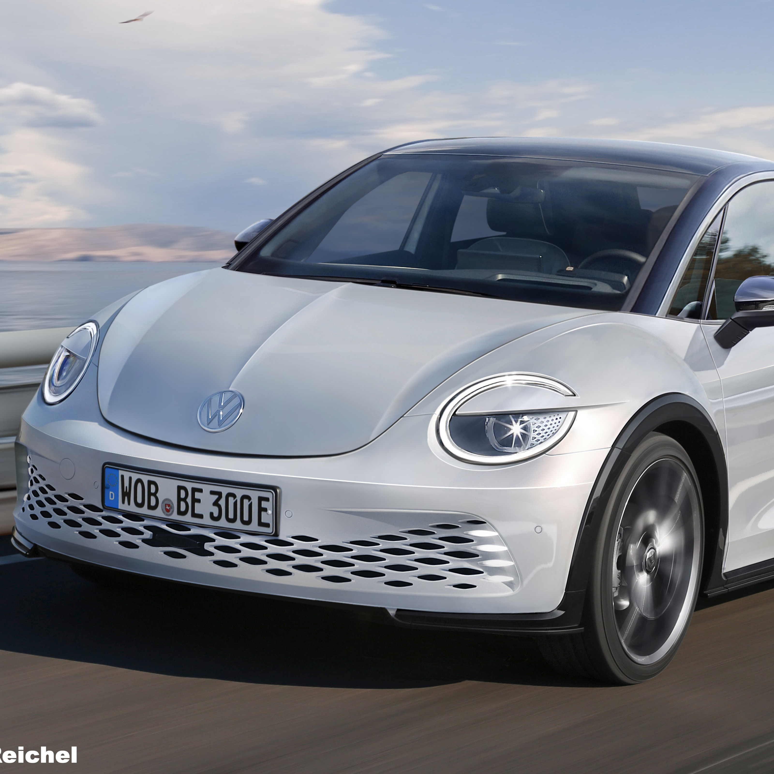 VW Beetle könnte als ID.Beetle mit Elektroantrieb zurückkommen! - AUTO BILD