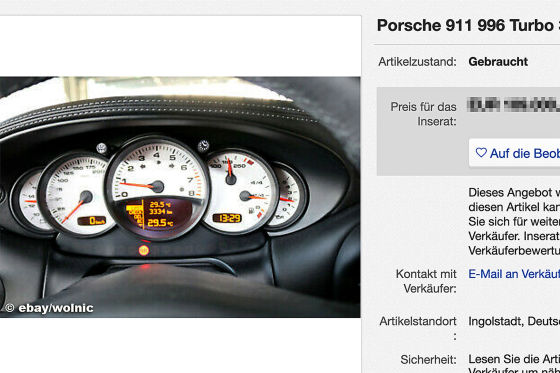 Porsche 911 996 Turbo