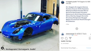TVR Sagaris mit BMW S85 V10