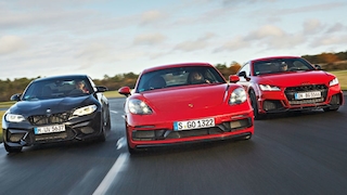 BMW M2 Competition Porsche Cayman GTS 4.0 AUDI TT RS