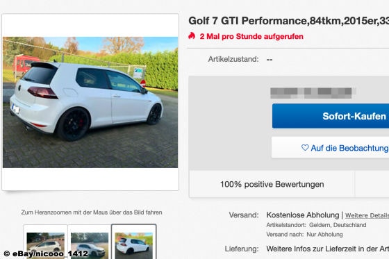 VW Golf 7 GTI Performance