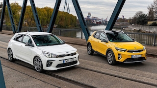 Kia Rio 1.0 T-GDI Mild-Hybrid GT Line Kia Stonic 1.0 T-GDI Mild-Hybrid Platinum Edition
