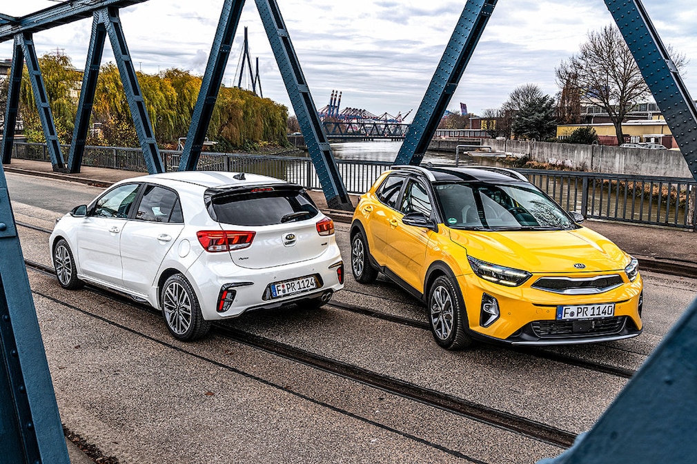 Kia Rio 1.0 T-GDI Mild-Hybrid GT Line Kia Stonic 1.0 T-GDI Mild-Hybrid Platinum Edition