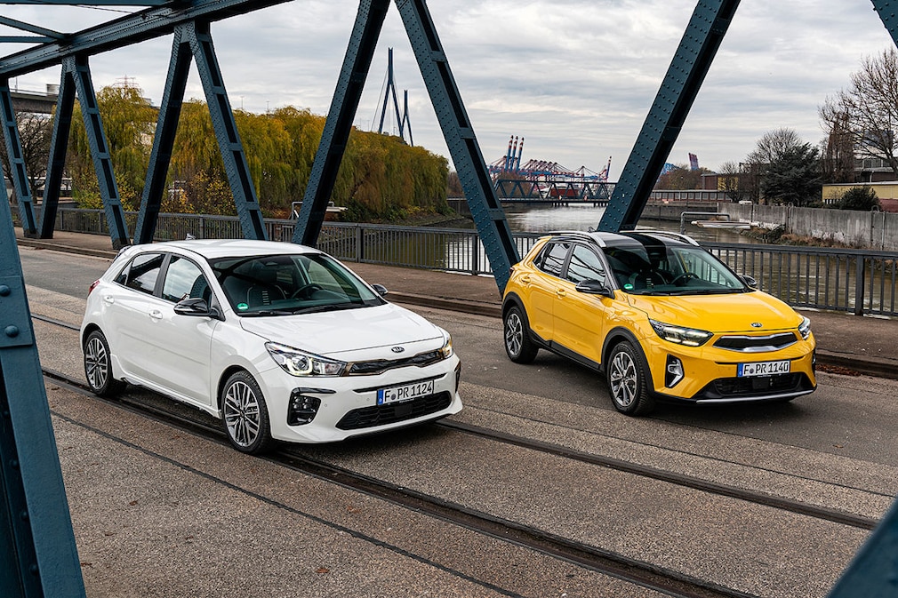 Kia Rio 1.0 T-GDI Mild-Hybrid GT Line Kia Stonic 1.0 T-GDI Mild-Hybrid Platinum Edition