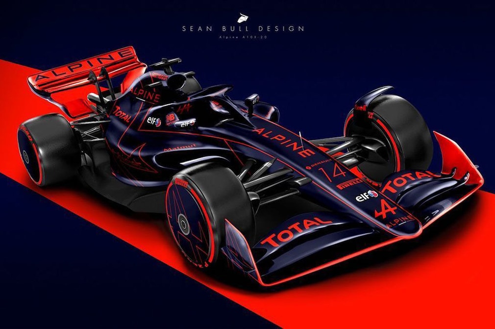 Formel 1: 2022er Designs verschiedener Hersteller von Sean Bull