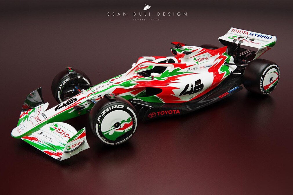 Formel 1: 2022er Designs verschiedener Hersteller von Sean Bull