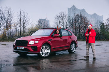Xmas-Aktion mit PayByPhone und Bentley