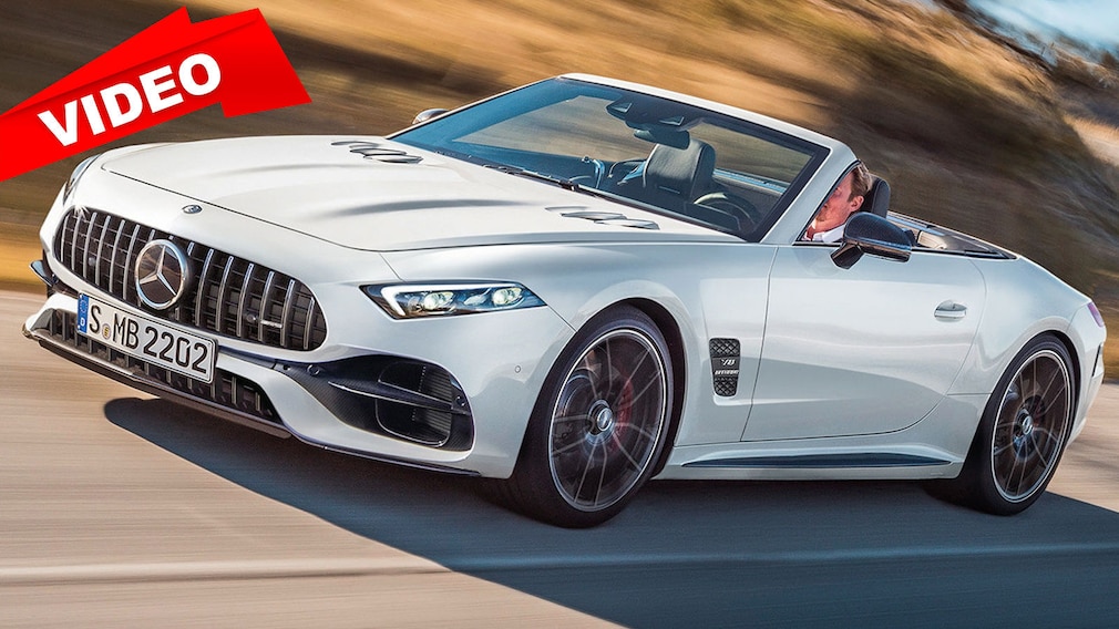 Die Neuauflage des Mercedes SL wird wohl immer ein AMG sein