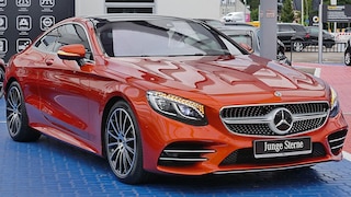 Besonderes S 560 Coupé mit Sonderlackierung zu verkaufen