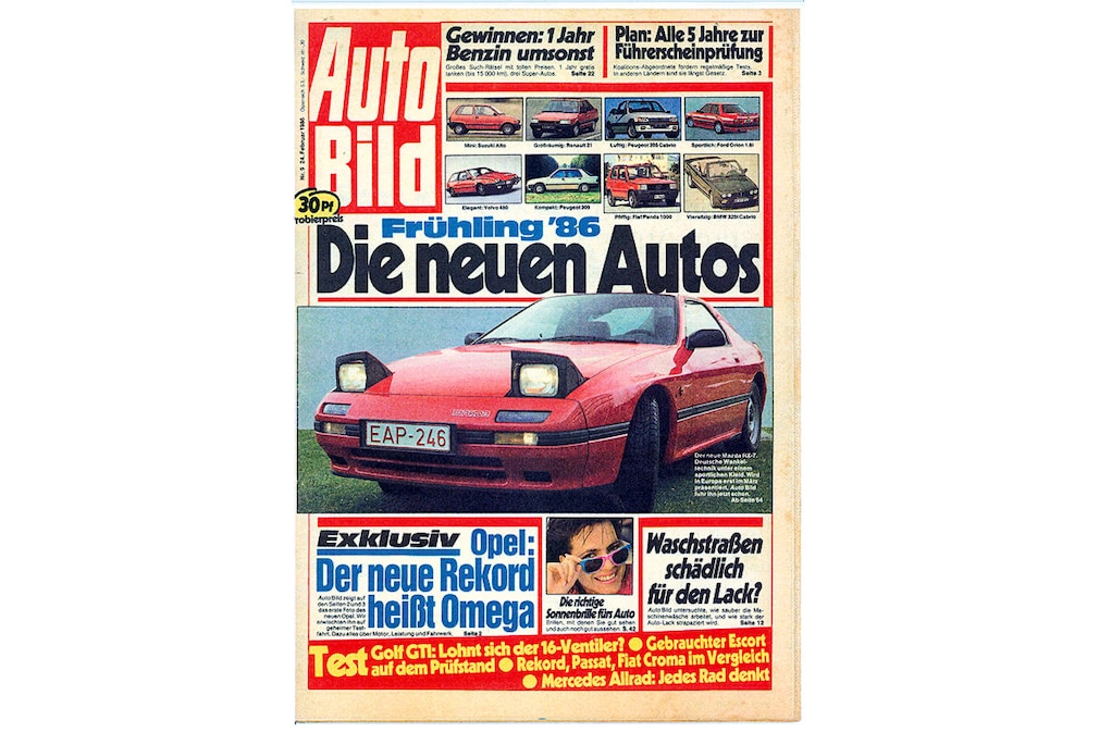 AUTO BILD Titel Mazda 1986 - 100 Jahre Mazda