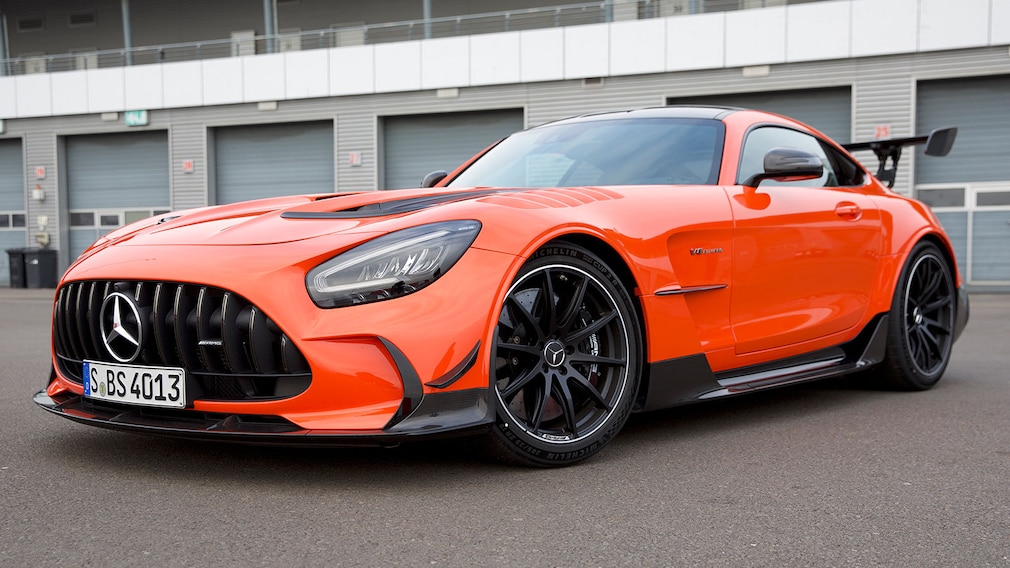 Mit dem AMG GT Black Series auf dem Track