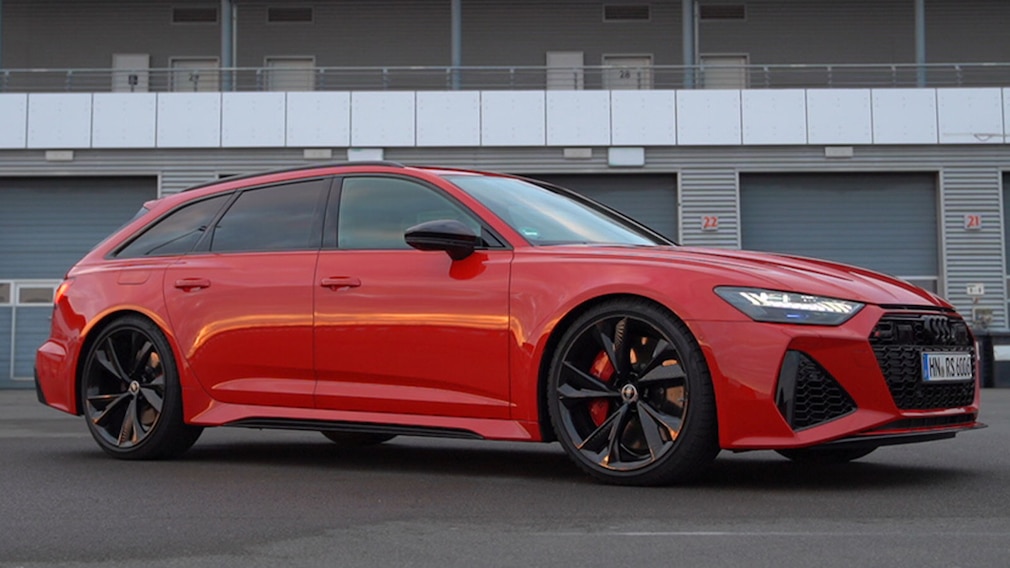 RS 6 Avant zeigt seine Power auf der Rennstrecke