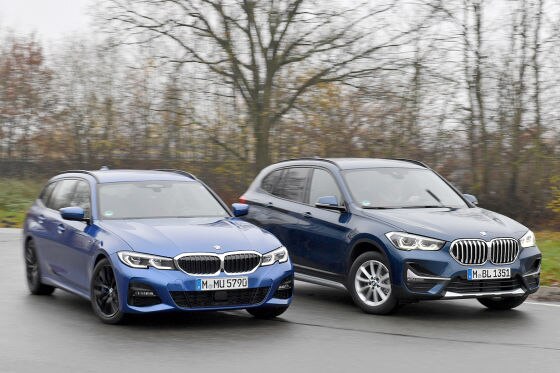 BMW 320d TOURING   BMW X1 sDRIVE20d
