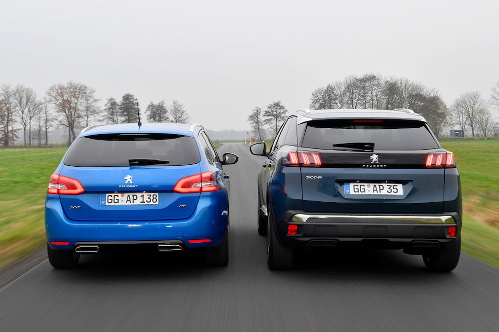 PEUGEOT 308 SW PURETECH 130     PEUGEOT 3008 PURETECH 130