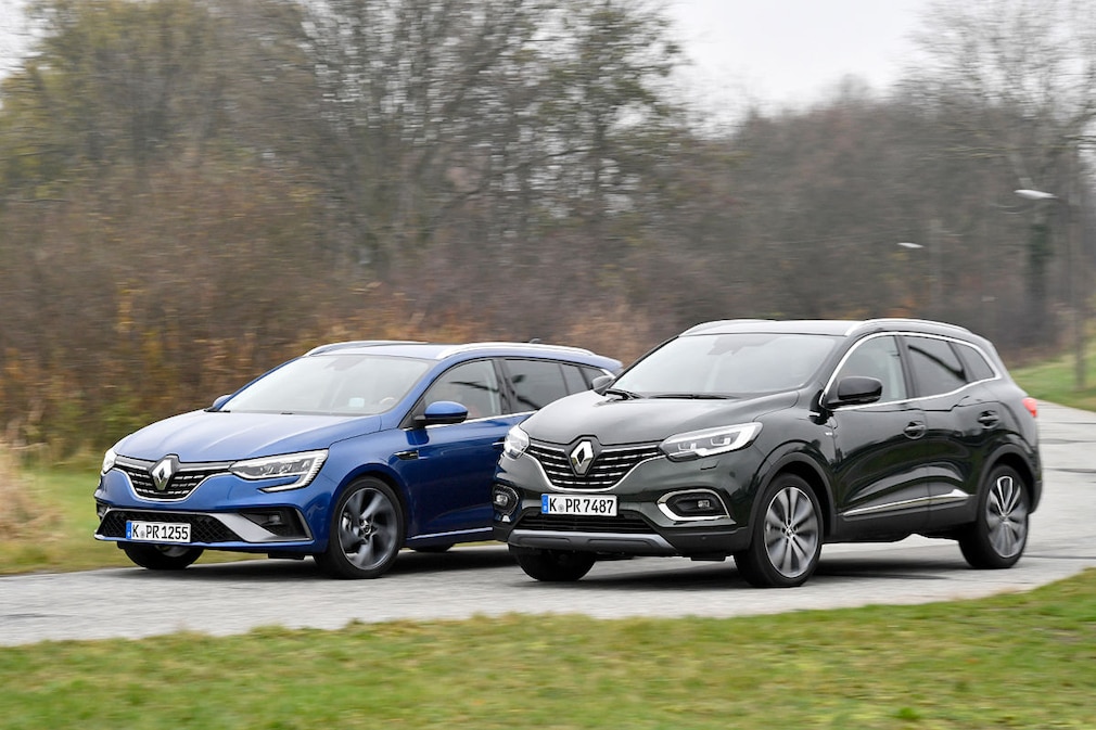Renault Kadjar   Renault Mégane Grandtour 