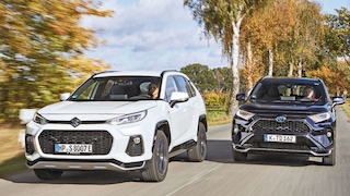 Suzuki Across   Toyota RAV4