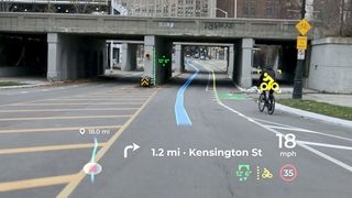 Panasonic Automotive Augmented Reality Head-Up-Display