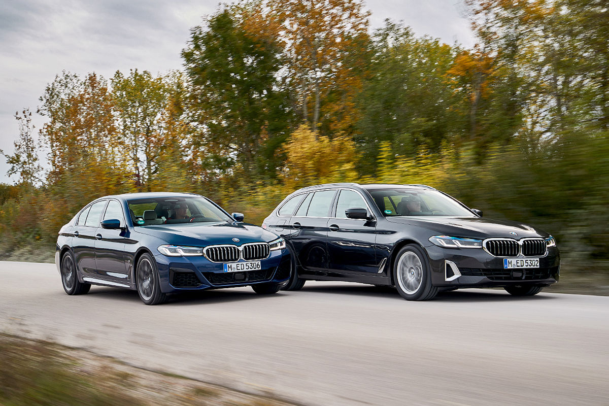 Bild-Vergleich: Neuer BMW 5er 2020 (G30 LCI) trifft Pre-Facelift