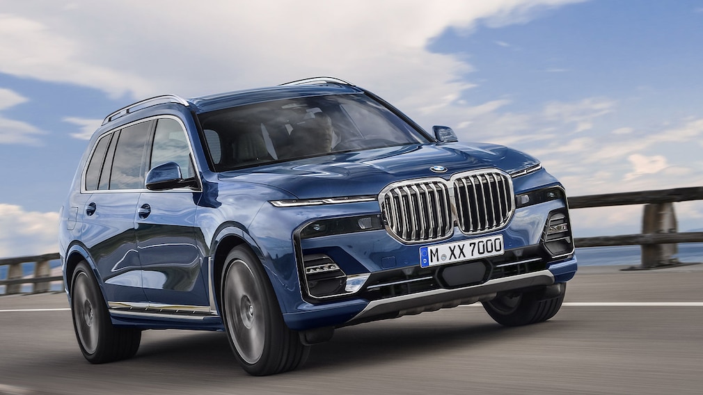 Das Facelift des X7 bekommt eine neue Front