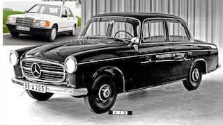Mercedes W 122  Mercedes 190  - Montage
