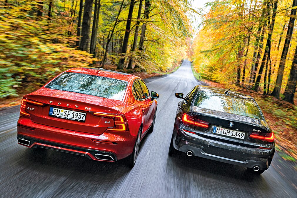 Volvo S60 B4 BMW 320i