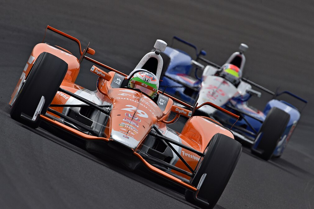Schweizerin hat historische Indy500-Siegchance