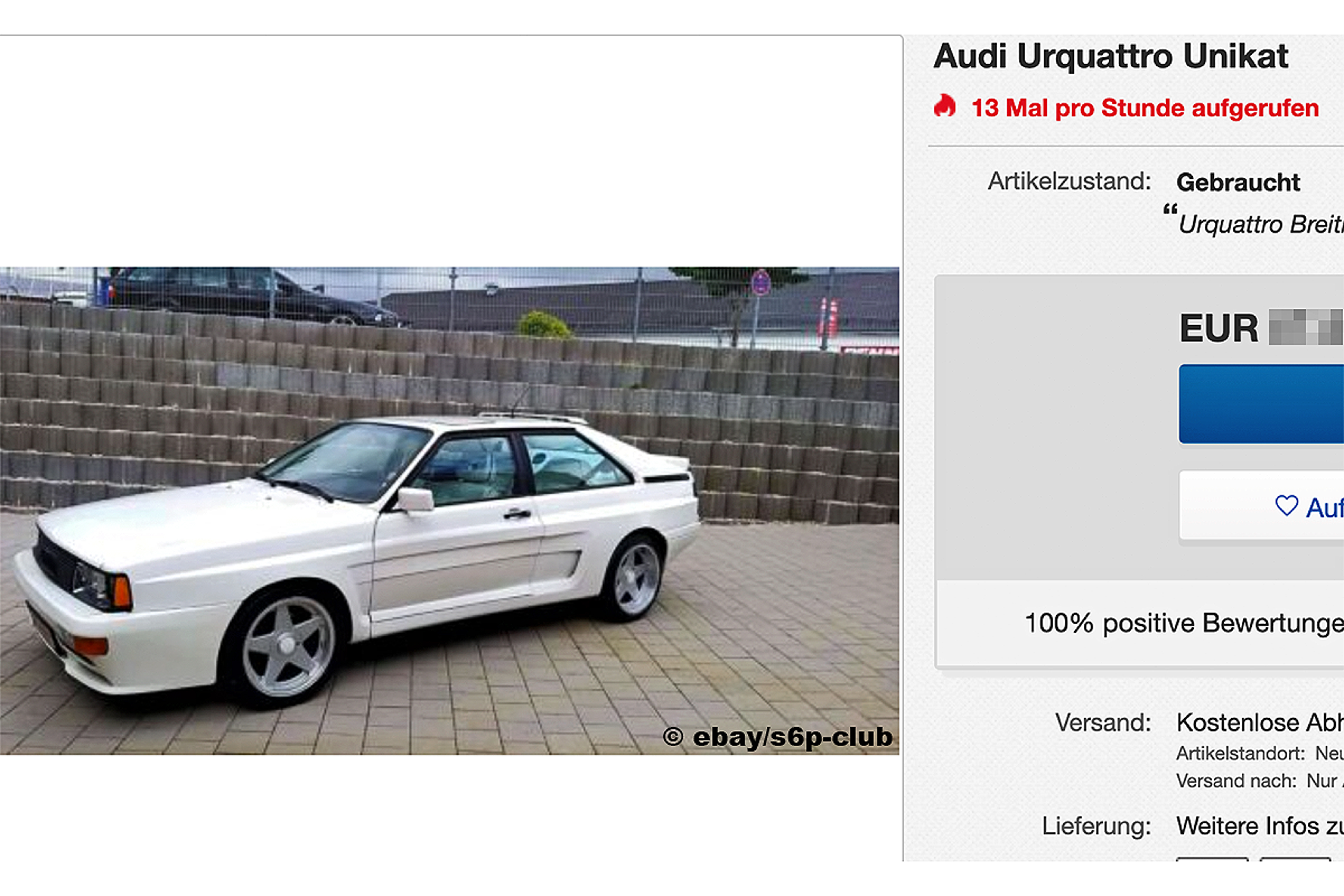 Audi quattro (Typ 85): Dieser Ur-quattro ist eines Scheichs würdig - AUTO  BILD Klassik
