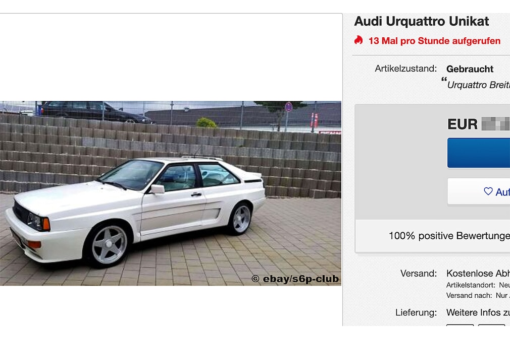Audi Urquattro Unikat