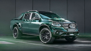 Carlex Design Mercedes X-Klasse Racing Green Edition