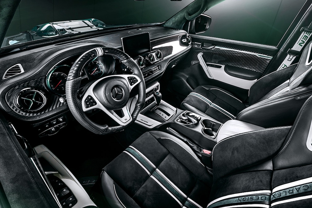 Carlex Design Mercedes X-Klasse Racing Green Edition